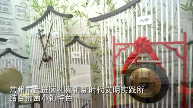 常州市武进区礼嘉镇:打造“葡萄架下的文明实践”