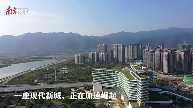 视频丨百米高空看肇庆新区