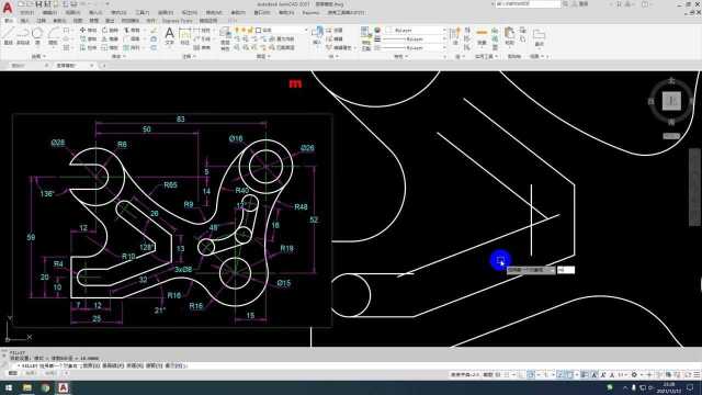 CAD全面应用的练习图