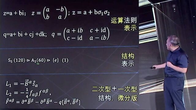 曹则贤开讲“从一元二次方程到规范场论” 中国科学院2022跨年科学演讲第三场