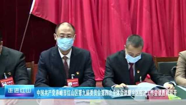 中国共产党赤峰市红山区第九届委员会第四次全体会议暨全区经济工作会议胜利召开