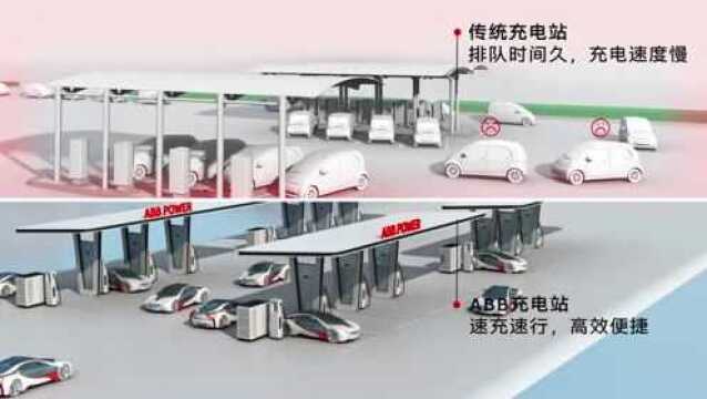 ABB充电桩新品问世——开启电动汽车快充时代