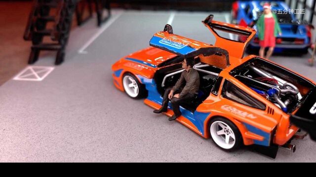 DMC DeLorean风火轮HotWheels 定制