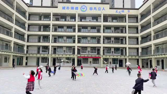 筝舞蓝天 梦想绽放诚朴路小学首届风筝节活动纪实