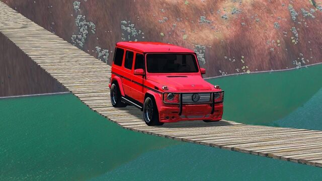 【BeamNG】悬索桥