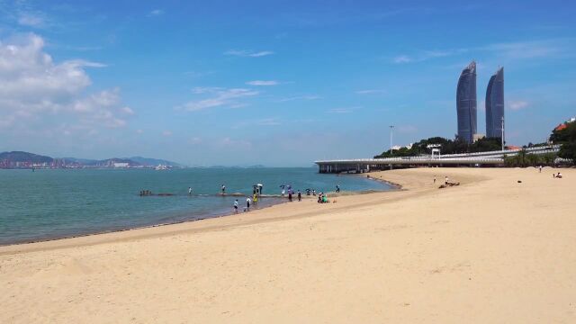 夏天夏季 夏日风景海景 沙滩高清实拍视频 (8)