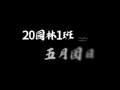 韶关学院英东生物与农业学院园林专业2020级1班团支部