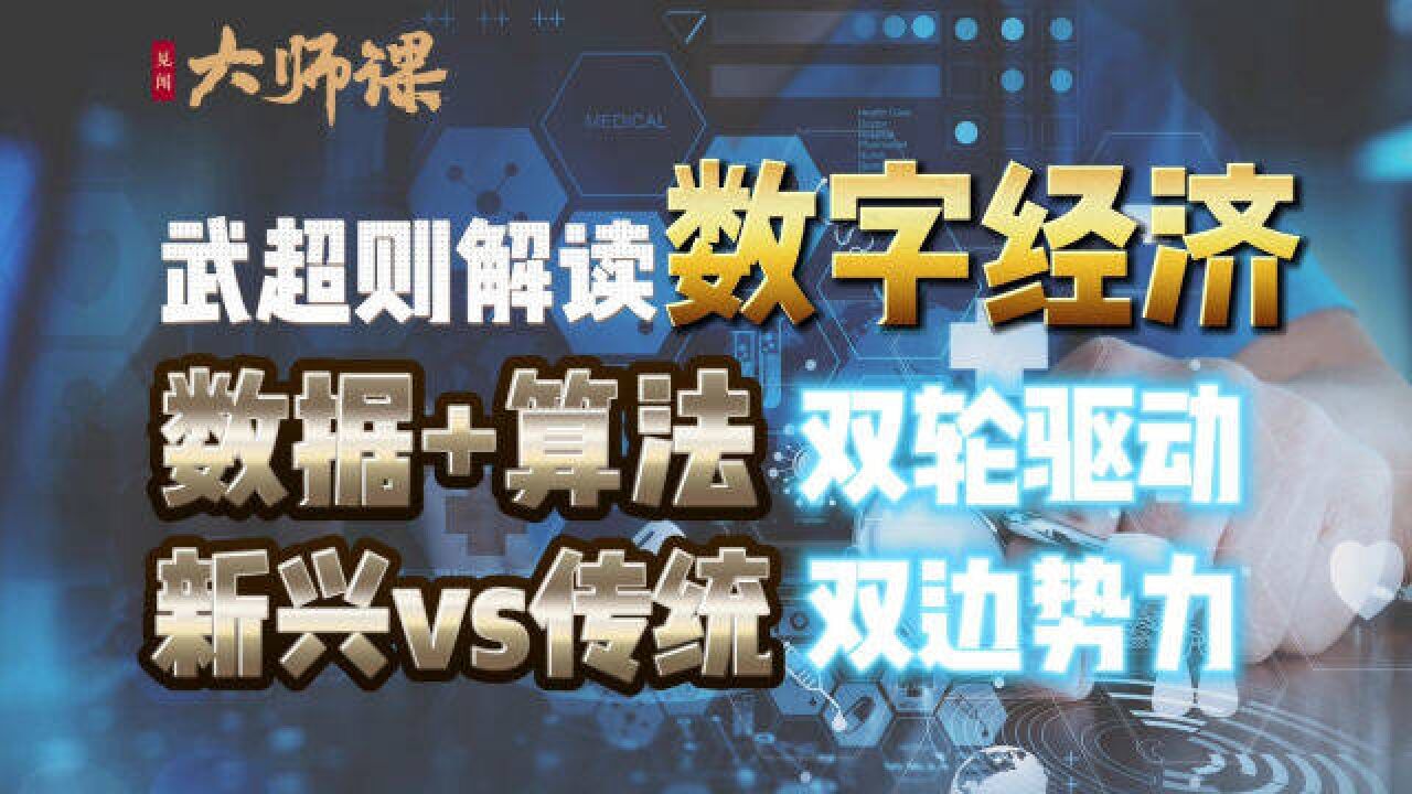 数字经济“双核” 数据+算法双轮驱动?传统vs新兴双边势力?