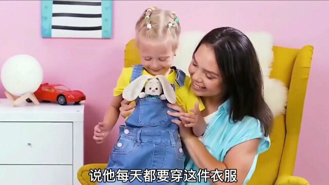 生活使用小妙招,教你一招给宝宝的衣服加个玩偶,孩子喜欢极了