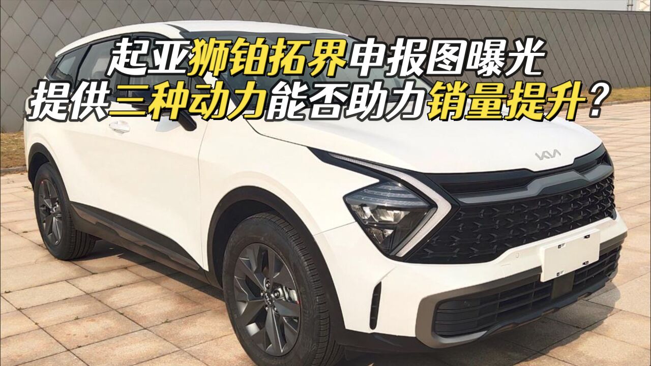 起亚再推全新SUV,全球车型狮铂拓界申报,轴距2755mm配2.0T动力