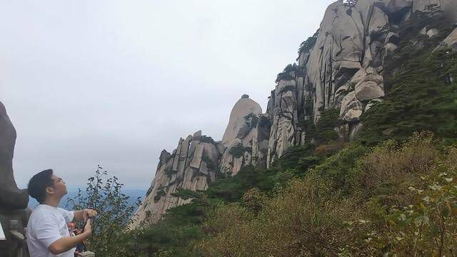 安徽三大名山之一天柱山#大自然的鬼斧神工 #一起享受大自然的美