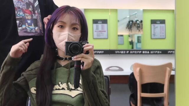 VLOG|留了好几年的短发 突然变成黑长直是怎样的体验….#vlog日常 #美女 #长发 #长发男生