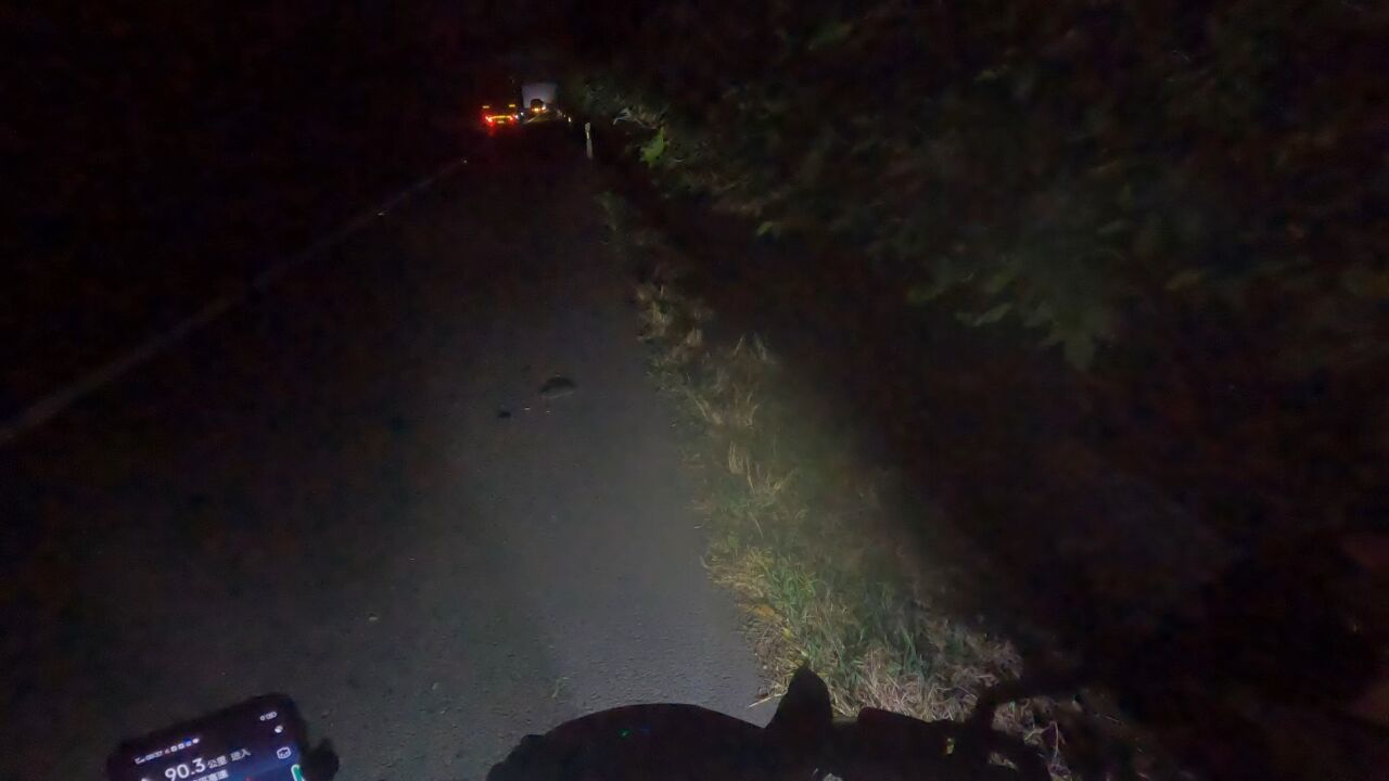 黑夜骑行,遭遇恐怖怪声