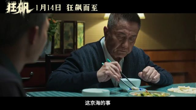 剧集《狂飙》1月14日开播,张译、张颂文等主演