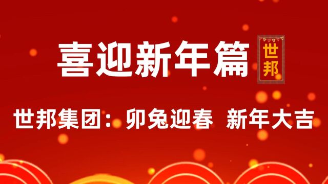 世邦移动破碎机制砂机生产厂家:卯兔迎春,新年大吉