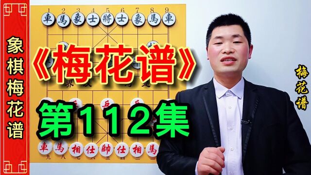 《梅花谱》第112集:高手下棋都是有深藏不漏古怪的招法