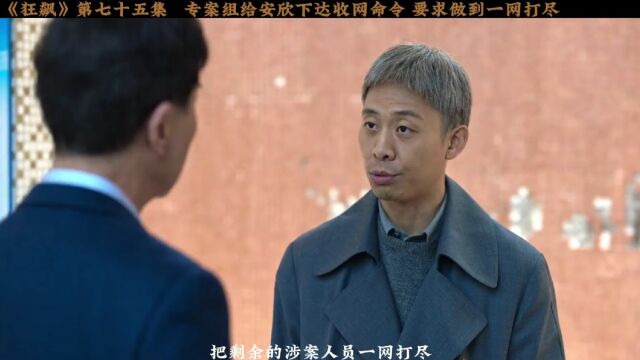 专案组给安欣下达收网命令 要求做到一网打尽