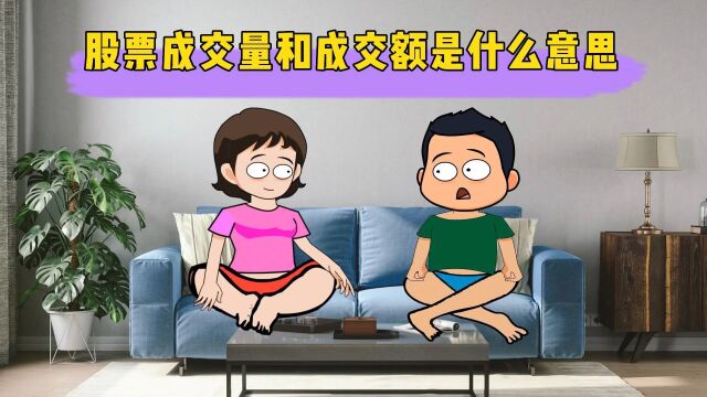 股票成交量和成交额是什么意思