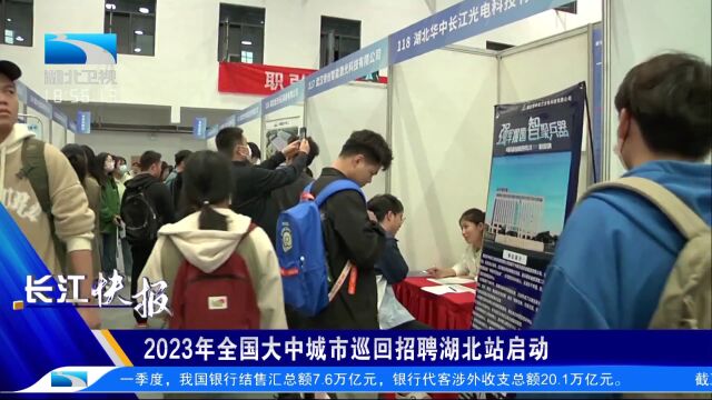 2023年全国大中城市巡回招聘湖北站启动