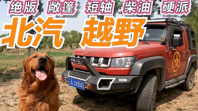 【绝版珍藏】柴油BJ40两门版|十万敞篷 硬派四驱|北京越野VS北汽勇士(下)|外星人地球指南002