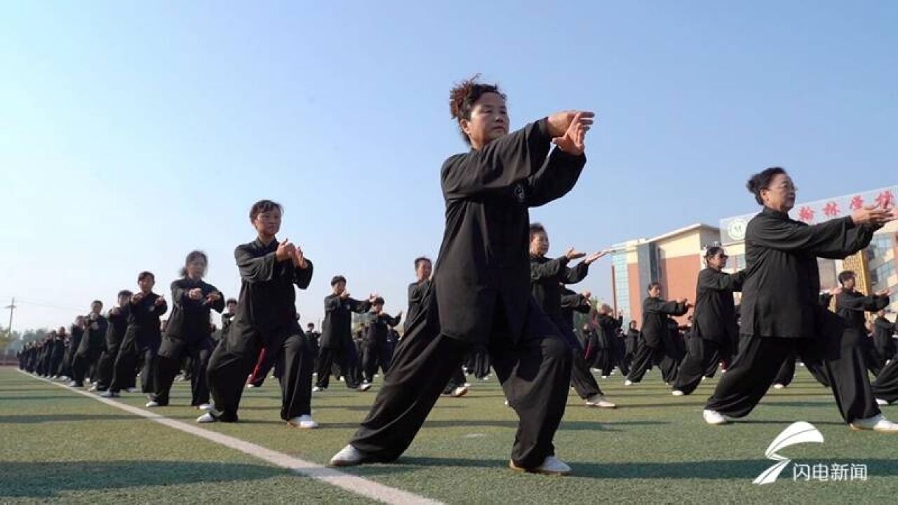 九九重阳节|聊城莘县:万名老干部“运动有礼”庆重阳