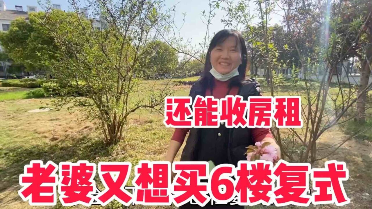 老婆又想买6楼复试的房子,7楼不住还可以出租,就是爬楼梯有点累