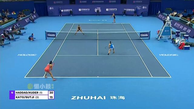 2023WTA珠海超级精英赛F 玛雅 库徳梅托娃vs加藤未唯 苏加迪