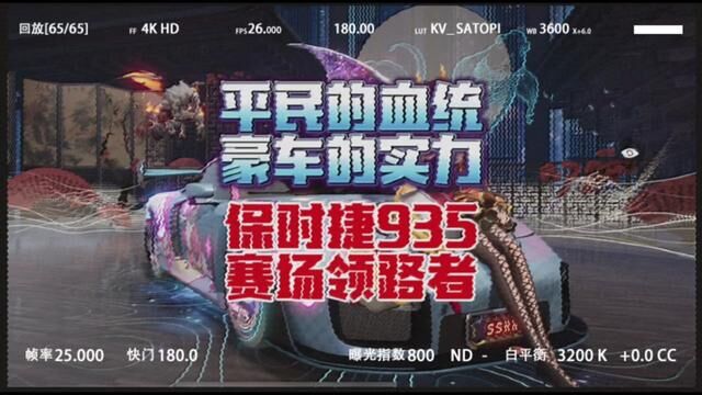 平民的血统 豪车的实力 保时捷935 赛场中的领路者 #王牌竞速 #王牌赛车手 #游戏日常 #游戏实况