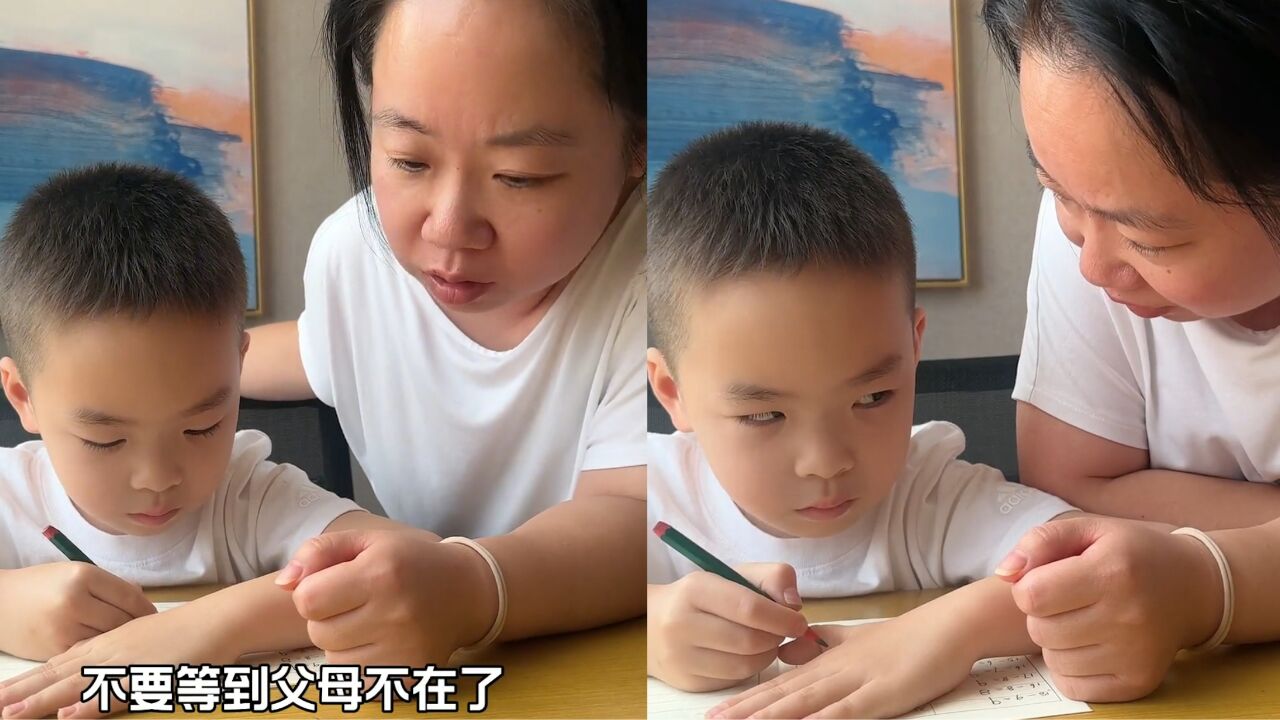 儿子问子欲养而亲不待啥意思,妈妈借机教育反被看透,结局亮了!