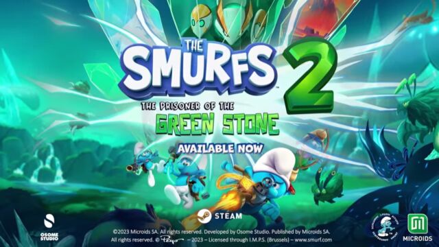 《蓝精灵2:绿石之囚/The Smurfs 2  The Prisoner of the Green Stone》游戏宣传视频