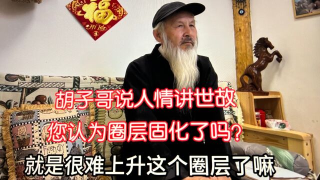 龙生龙凤生凤!圈层已经固化很难上升吗?北京胡子哥说人情讲世故