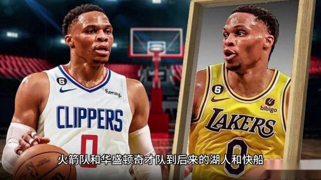 NBA永不言弃的奔跑者~拉塞尔ⷮŠ威斯布鲁克