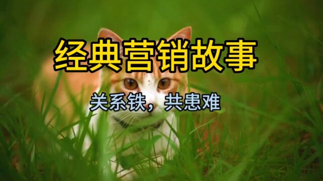 经典营销故事,关系铁,共患难