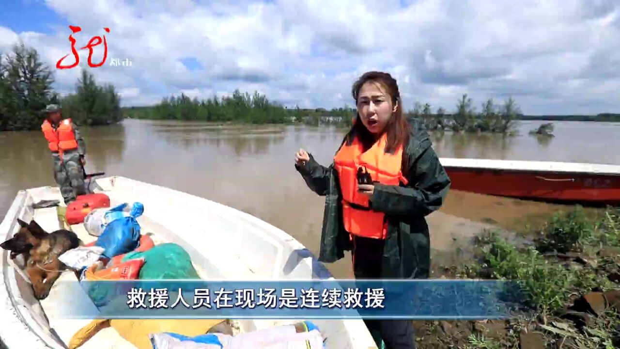 哈尔滨双城:花园大桥监测点 水位同比下降