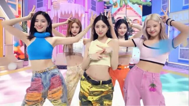 新曲首打歌舞台!230803 ITZY《CAKE》现场版 中韩双字