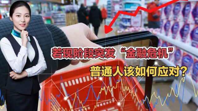 若现阶段突发“金融危机”,普通人该如何应对?