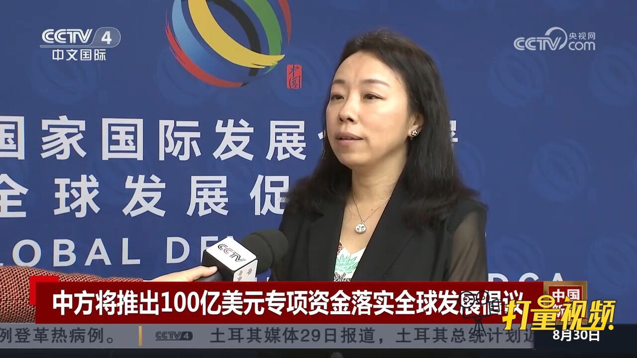 中国金融机构将推出100亿美元专项资金落实全球发展倡议