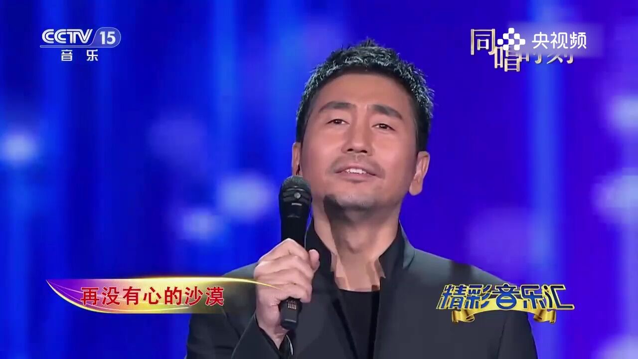 沙宝亮演唱《爱的奉献》,不愧是实力歌手,高音掌握这么好