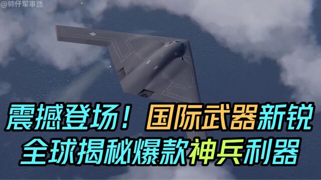 震撼登场!国际武器新锐全球揭秘爆款神兵利器