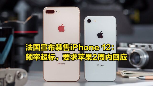 法国宣布禁售iPhone12:无线电频率超标,要求苹果2周内回应