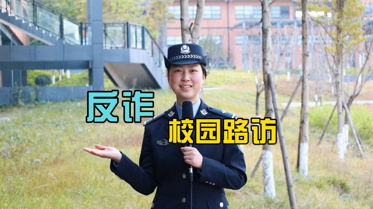 反诈校园路访