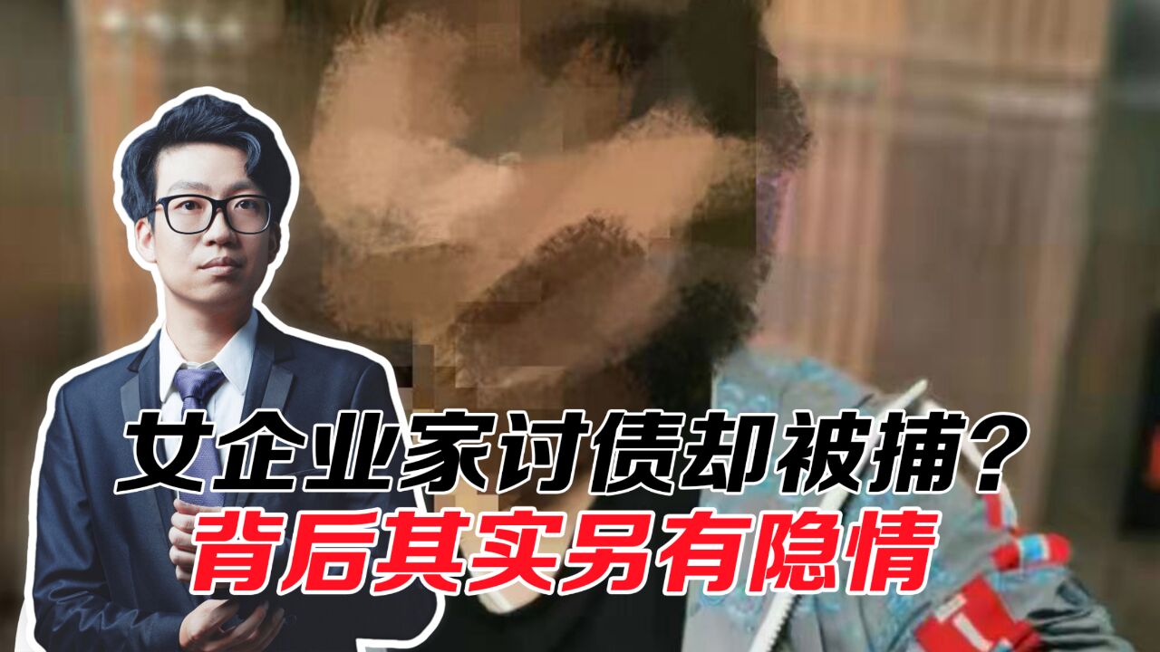 欠债2.2亿只给1200万!女企业家讨债却被捕?背后其实另有隐情