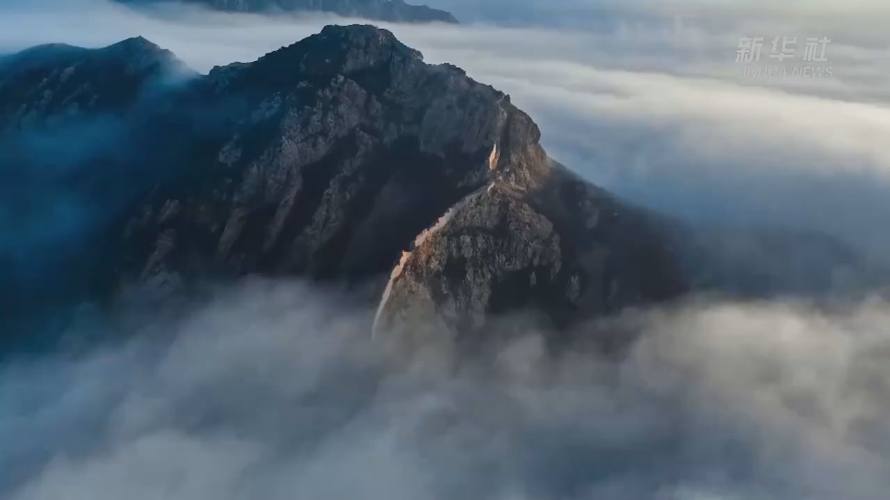 惊艳!河北山海关长城云海景观壮美如画