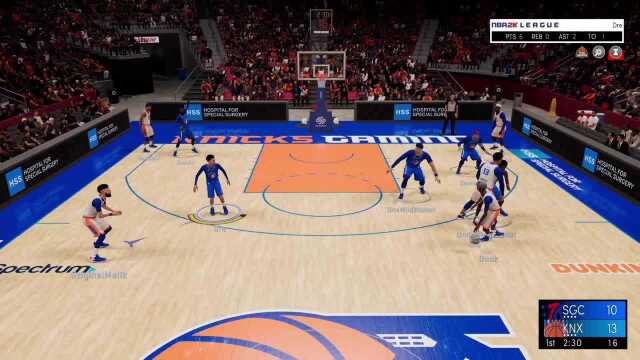 7月10日 76ers GC @ Knicks Gaming