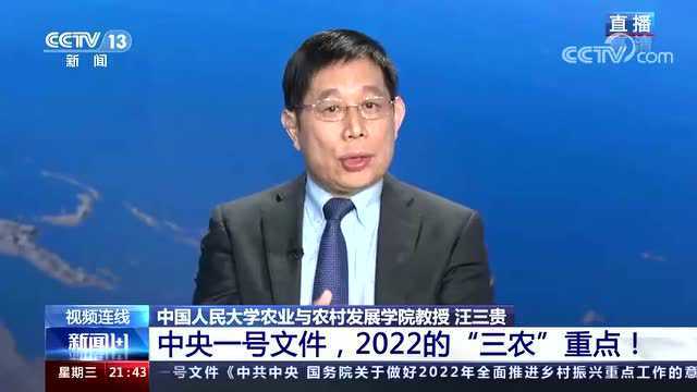 新闻1+1丨中央一号文件,2022的“三农”重点!