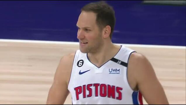 NBA常规赛：活塞vs爵士第1节英文原声回放