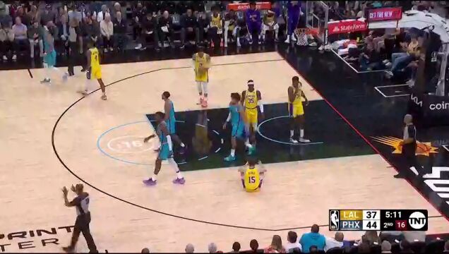 NBA常规赛：湖人vs太阳中文解说全场回放