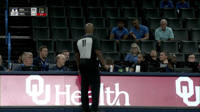 NBA季前赛：阿德莱德36人vs雷霆 第4节原声解说回放