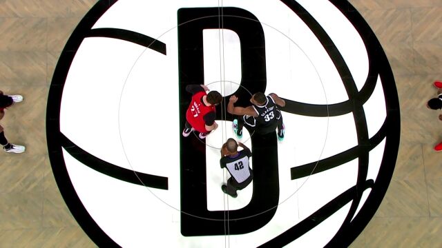 NBA常规赛：开拓者vs篮网中文解说全场回放