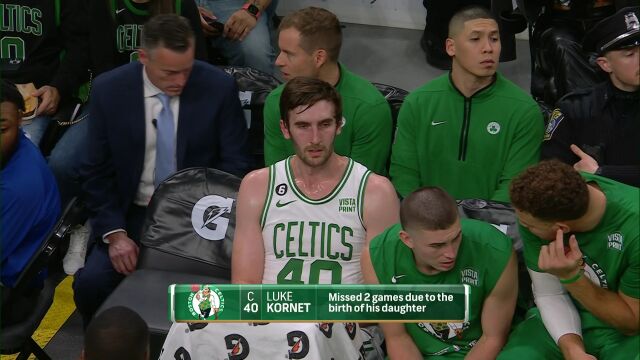NBA常规赛：活塞vs凯尔特人第2节 英文解说回放